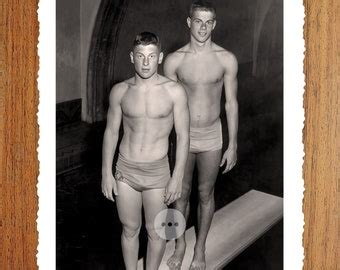 Vintage Male Nude Art Photo Print Handsome Naked Victorian Man Erotic Vintage Photography Naked