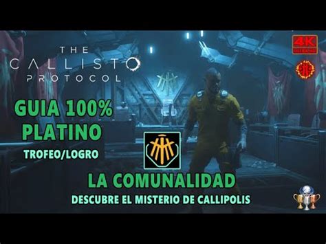 The Callisto Protocol Guia Platino Trofeo Logro La