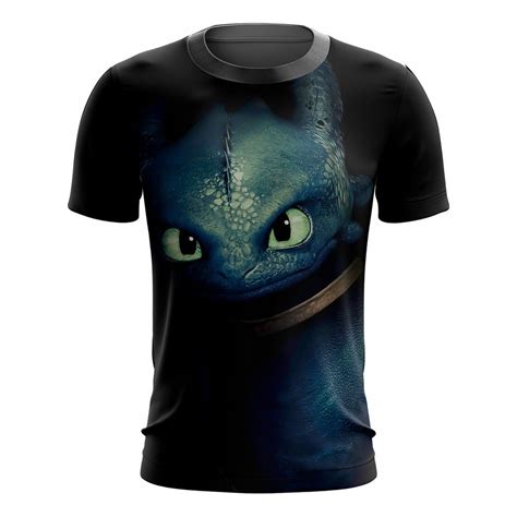 Roupa Como Treinar Seu Dragão - Camiseta Camisa Como Treinar O Seu Dragão Filme Desenho 2 | Shopee Brasil