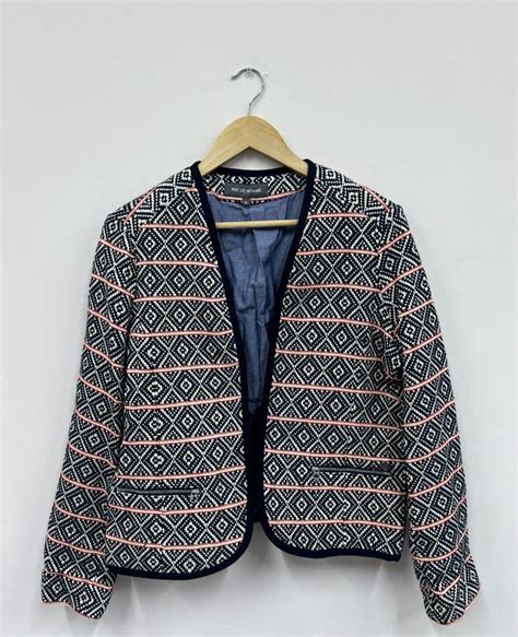 Mat De Misaine Jacket Designer Blazer Size L Womens Gem