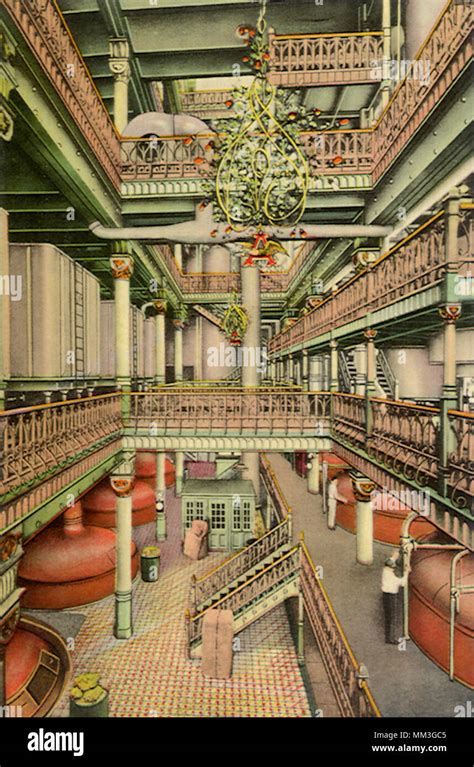 Anheuser-Busch Brewery. Saint Louis. 1910 Stock Photo - Alamy