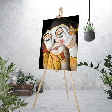 Body Art Canvas Female Body Naked Wall Art Woman Body Naked Etsy