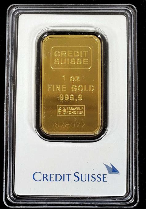 Credit Suisse Gold Bar Official Site Godsno