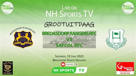 Highlights Rangers Bredasdorp RFC Vs Safcol RFC Boland Grootuitdaag