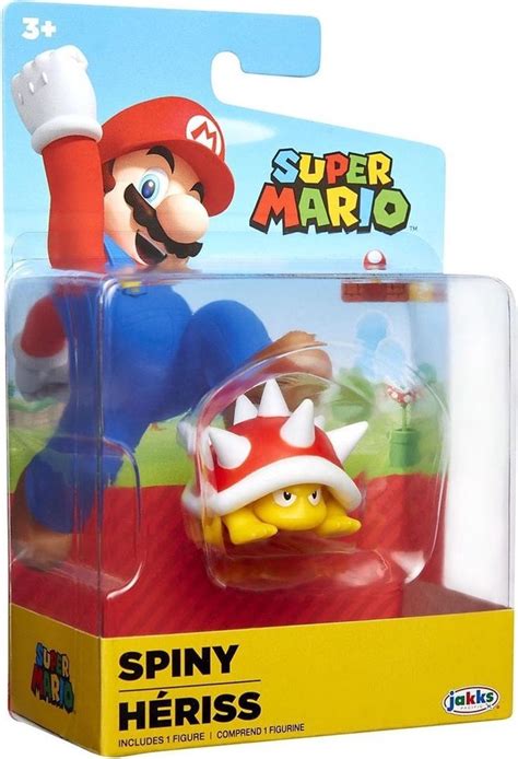 World Of Nintendo Super Mario Wave Spiny Inch Mini Figure