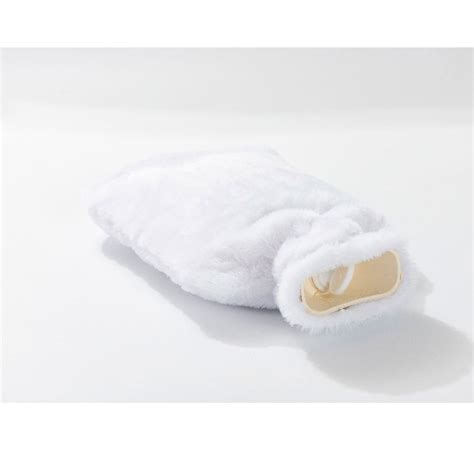 Ceramicraft Sublimation Blanks White Plush Fabric Hot Water Bottle Cover Ceramicraft
