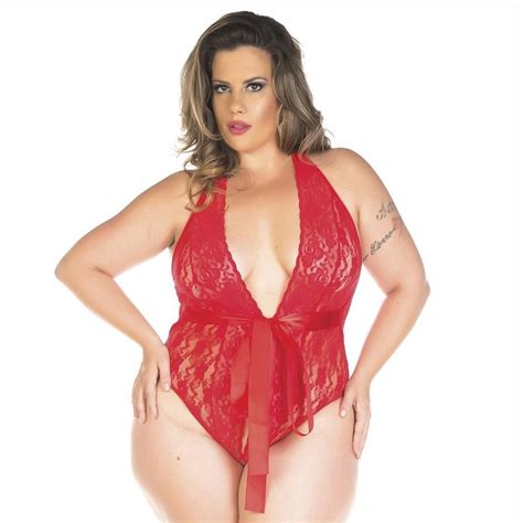 Lingerie Body Luxo Plus Size Sensual Renda Cores Sensual Pimenta Sexy Brinde Shopee Brasil