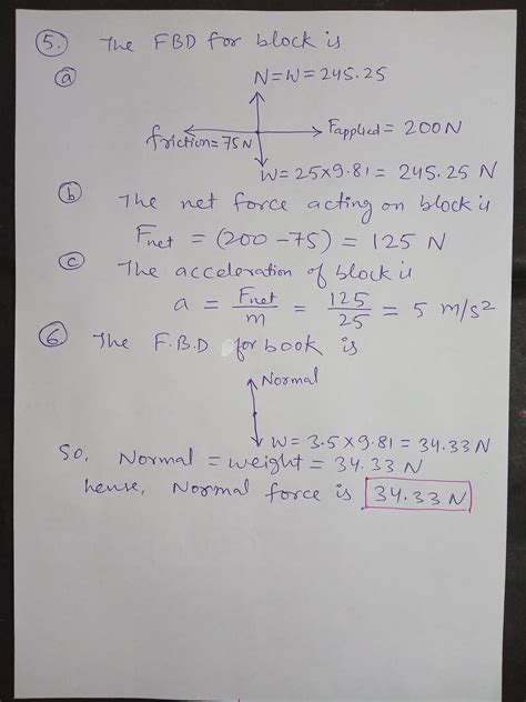 Solved A N Net Force Acts On A Kg Box What Is The