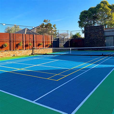 Pp Tiles Badminton Court For Backyard Gzunisport