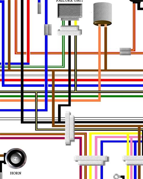 Kawasaki Z900 A4 UK Euro 1976 Spec A3 Colour Wiring Loom Diagram