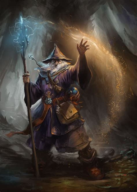 Wizard By Gerezon Deviantart Fantasy Illustration Fantasy Wizard