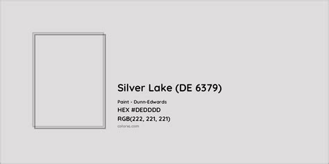 Dunn Edwards Silver Lake De 6379 Paint Color Codes Similar Paints