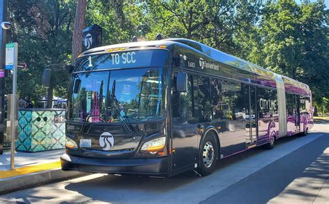 Spokane Transit Cityline First Day Of Active Service For E6001 E6001