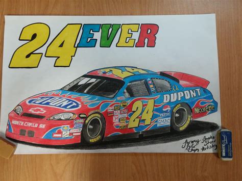 Nascar Race Car Drawing