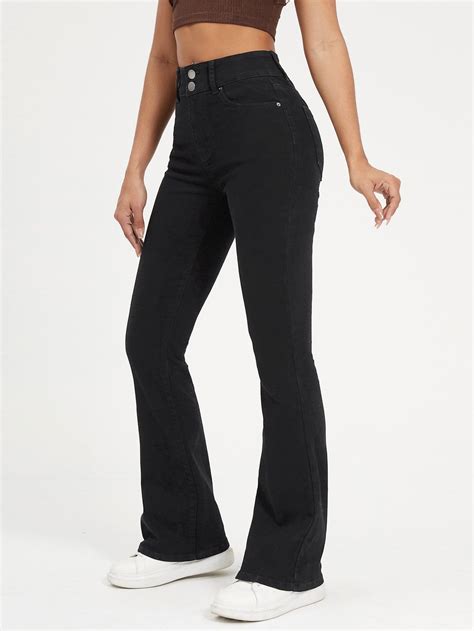 boot cut jeans high waisted 1
