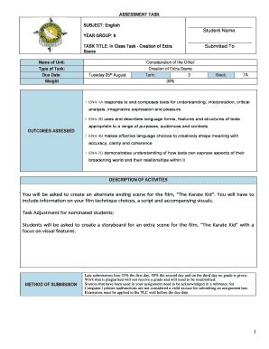 Fillable Online Mayfieldsanc Catholic Edu TASK TITLE In Class Task