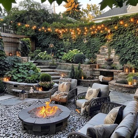 creative fire pit ideas   backyard