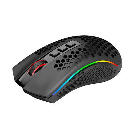 Mouse Gamer Redragon Storm Pro Rgb Wireless Preto Dpi Es