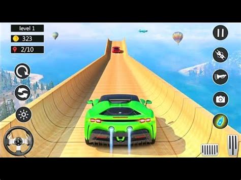 Impossible Car Stunt Games 3d Mega Ramp Car Stunts Crazy Ramp Car