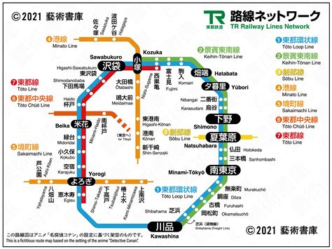 藝術書庫 名探偵コナン「東都環状線」研究