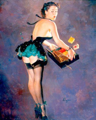 Gil Elvgren The Pin Up Artist Porn Pictures XXX Photos Sex Images