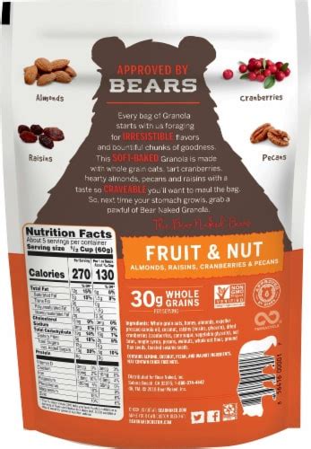 Bear Naked Granola Fruit N Nut 12 Oz 6 Ct 12 Oz Frys Food Stores