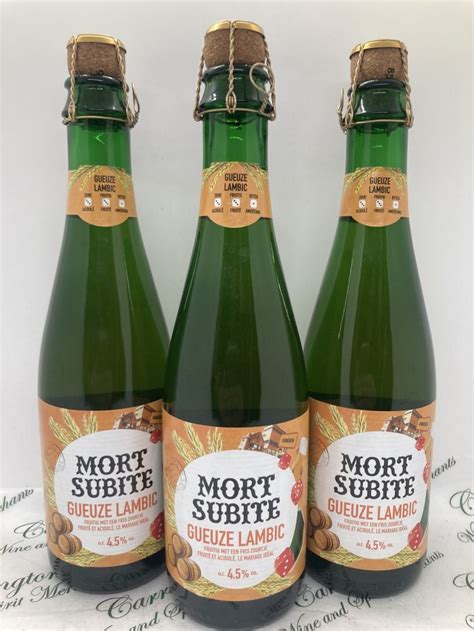 Mort Subite Gueuze Lambic Cl Vol Carringtons Fine Wines