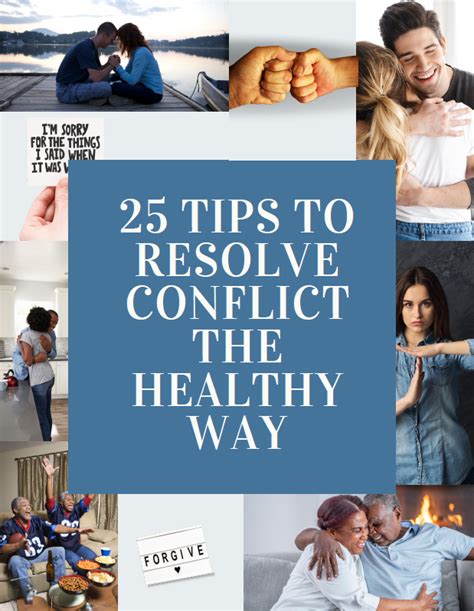 Free 25 Tips To Resolving Conflict The Healthy Way — Awesome Marriage