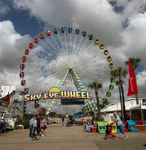 Ferris Wheel At Florida State Fairgrounds Editorial Stock Photo Image