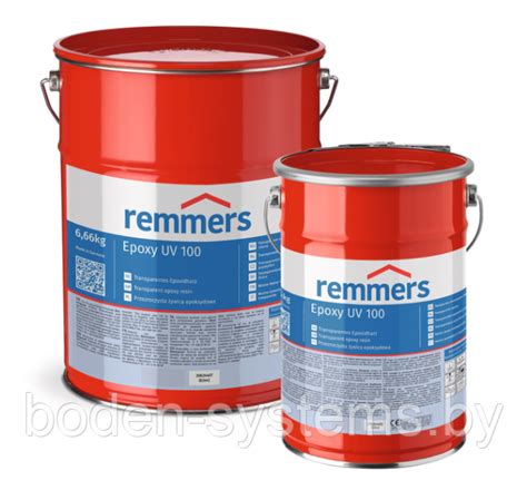 Remmers Epoxy UV 100 (10 кг) - лак на основе эпоксидной смолы для ...