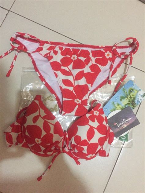 BEACH QUEEN BIKINI SET BARU Fesyen Wanita Pakaian Wanita Lainnya Di Carousell