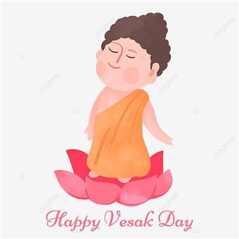 Lindo Buda Cumplea Os Vesak D A Con Textura Personaje Ilustraci N Png