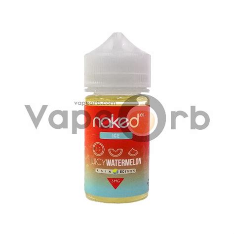Naked Asia Edition Juicy Watermelon Ice Vape E Liquid