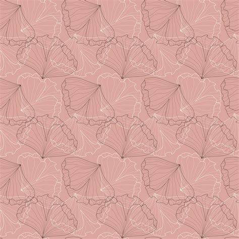 Premium Vector Pattern With Ginkgo