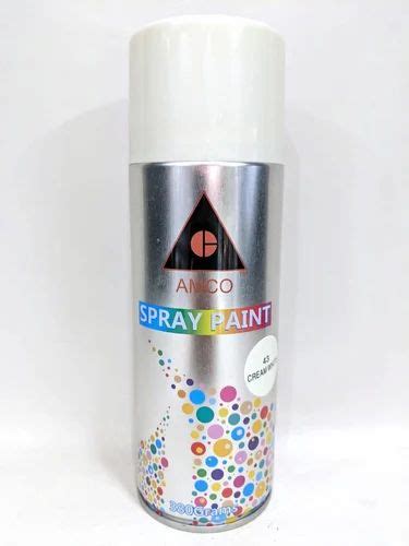 Amecol Cream White Gloss Spray Paint at Rs 150 piece नपपन सपर