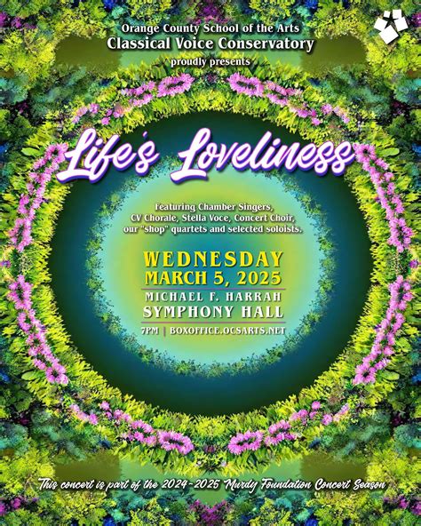 OCSA Classical Voice Conservatory - Our annual spring concert is around