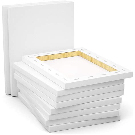 5 Unidades Telas De Pintura Para Artistas 25 X 25 100 Algodão