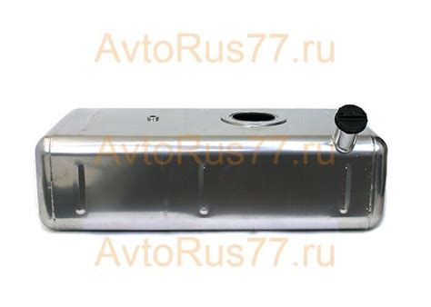 Бак топливный на Газель 3302 метал. (70л) инж. (под хром)