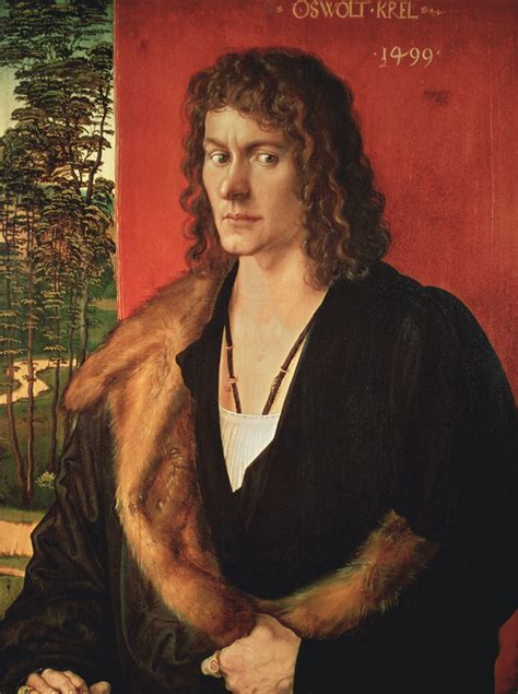 Portrait of Oswolt Krel Albrecht Dürer als Kunstdruck oder Gemälde