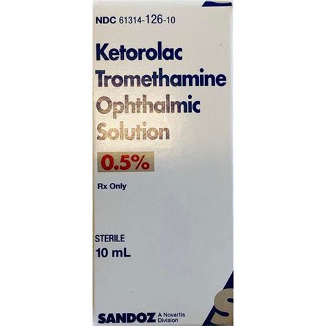 Ketorolac Ophthalmic Solution Ph