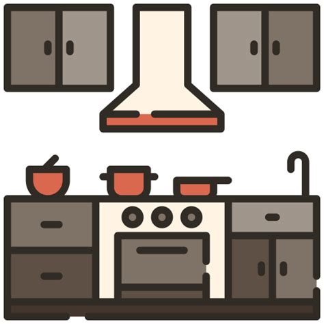 Kitchen Generic Outline Color Icon