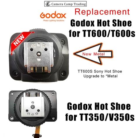 Godox Hot Shoe Replacement For Tt S V S Tt Tt S S For Sony Use V Ii Shopee