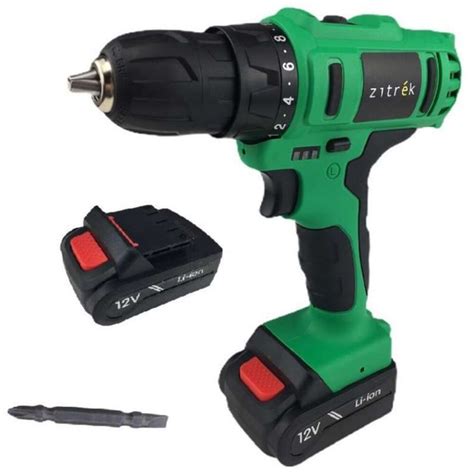 Дрель-шуруповерт Zitrek Greenpower 12-Li - купить по низкой цене в ...