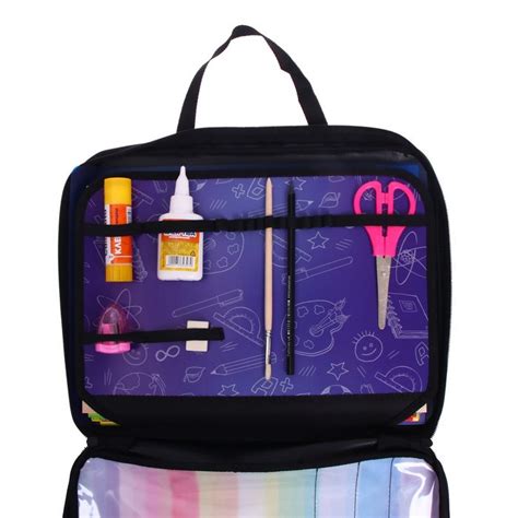 Папка д/труда А4 с ручками текстиль ПВХ 335*260*60, ПТР-111/set 13 пред ...