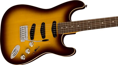 Fender Aerodyne Special Stratocaster (Japan, RW) - chocolate burst Str shape electric guitar