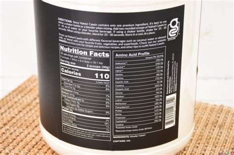 Naked Casein Review How This Protein Powder Helps Me Prevent Muscle Loss Bullock S Buzz