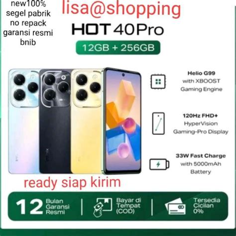Promo Infinix Hot Pro Gb Gb Garansi Resmi Segel Norepack Bnib Diskon Di Seller