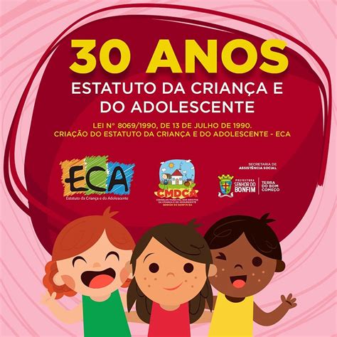 ESTATUTO DA CRIANÇA E DO ADOLESCENTE COMPLETA 30 ANOS