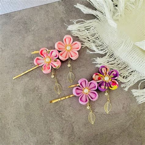 Elegant Japanese Hair Clip - Etsy