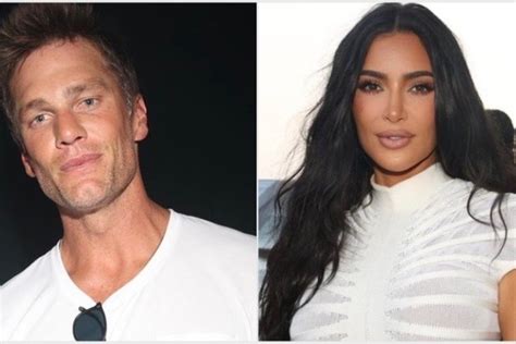 Reports suggest Kim Kardashian and Tom Brady have been "flirting" in ...